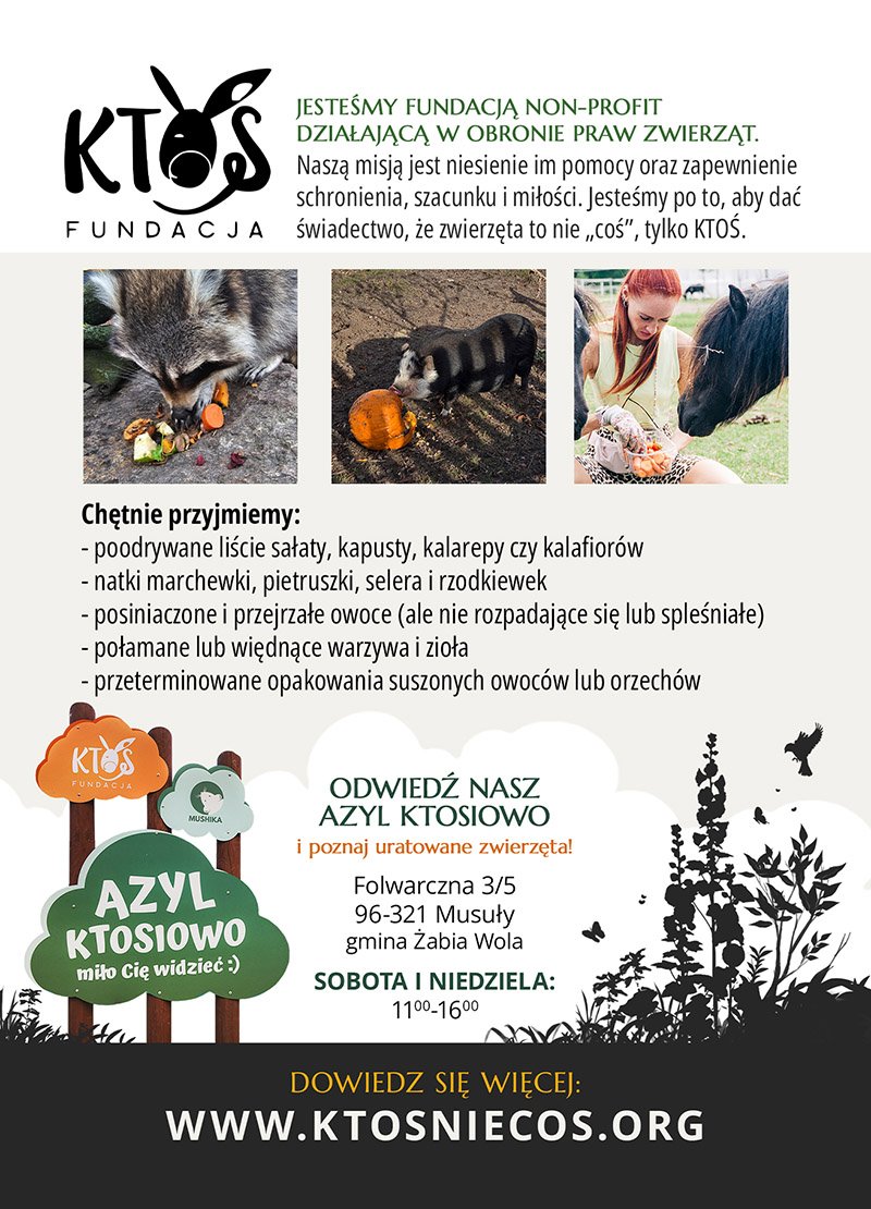 Ulotka akcji — tył