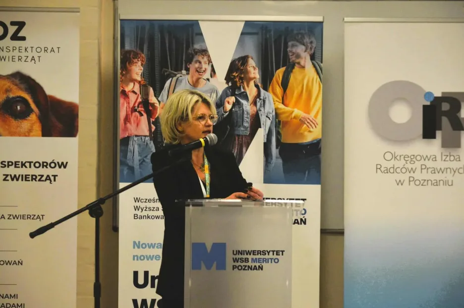 Wykład edukacyjny prowadzony przez fundację